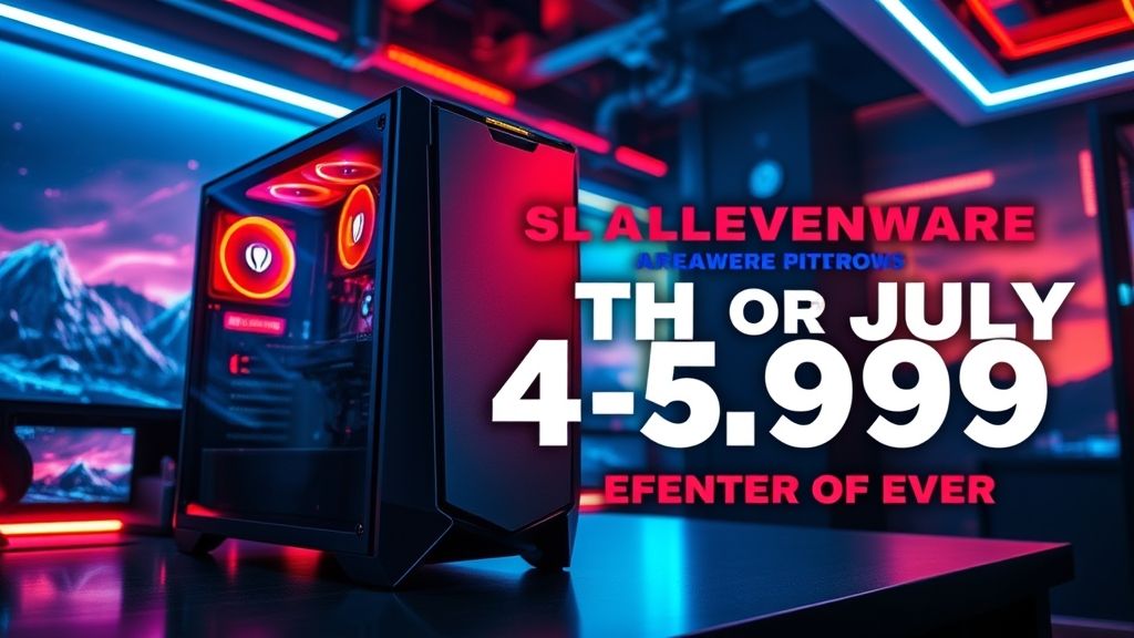 RTX 5090游戏主机价格破冰 外星人Area-51国庆特惠来袭