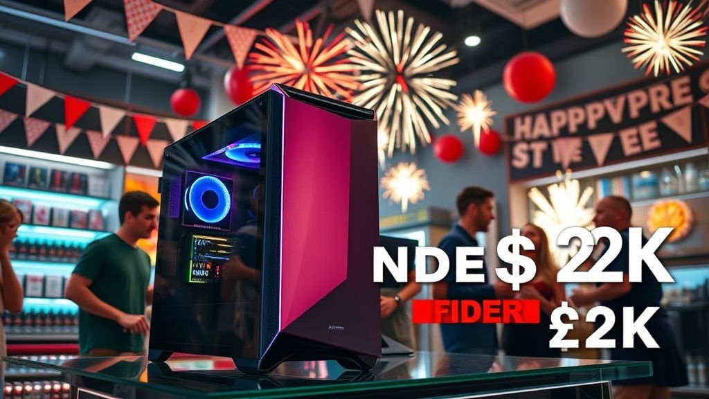 外星人"七月黑五"震撼来袭：RTX5080游戏主机跌破2000美元大关