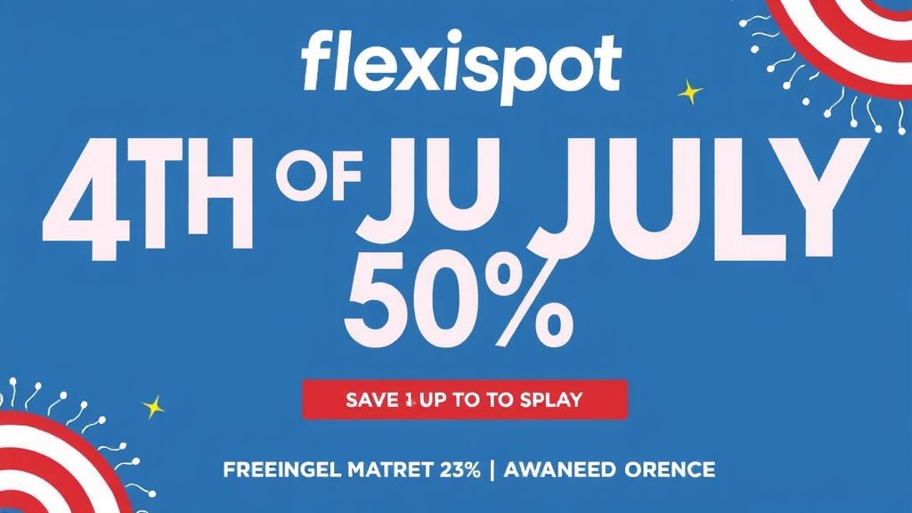 Flexispot年中大促：办公家具的革命性性价比之选