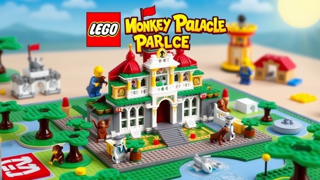 乐高《猴王宫殿》策略桌游历史低价24美元