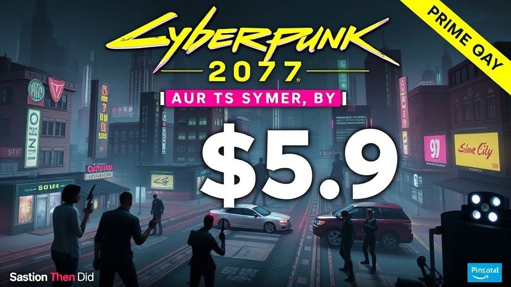 《赛博朋克2077：夜城帮派》Prime Day狂欢价69.99美元