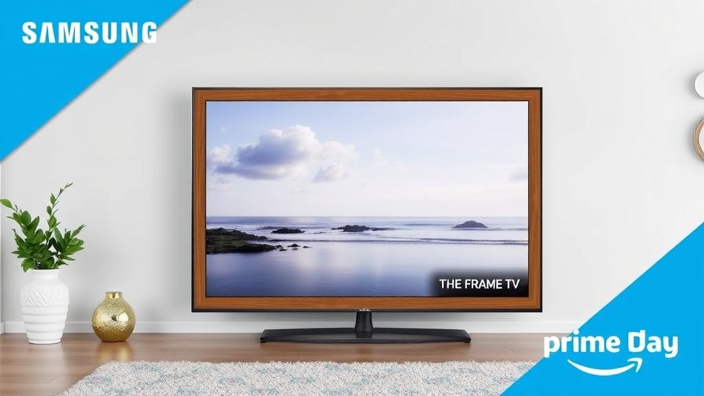 当电视遇见艺术：三星The Frame系列Prime Day限时特惠