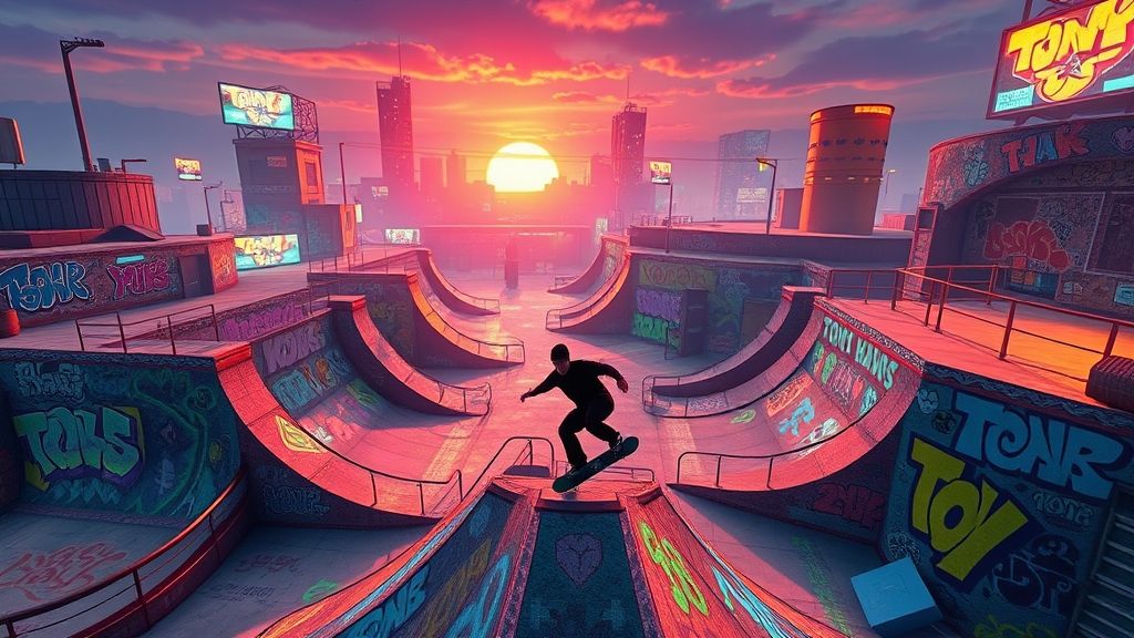 《托尼霍克职业滑板3+4》隐藏关卡大起底：开发者私藏的11个彩蛋舞台