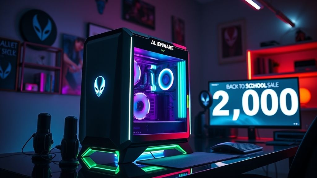 外星人返校季促销：RTX5080主机+4K OLED显示器套装史低价