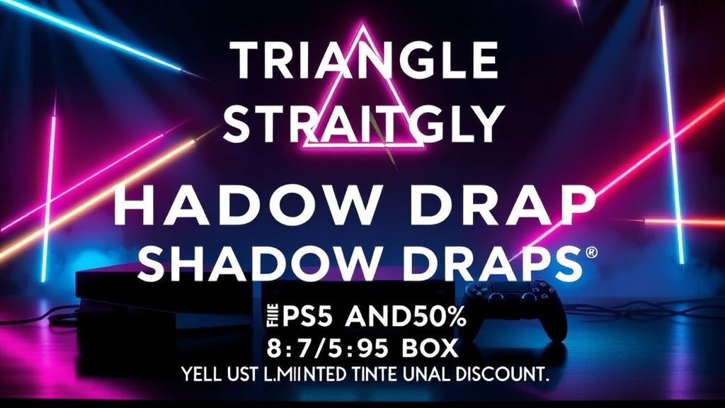 《三角战略》突袭登陆PS5/Xbox平台 限时7折特惠开启