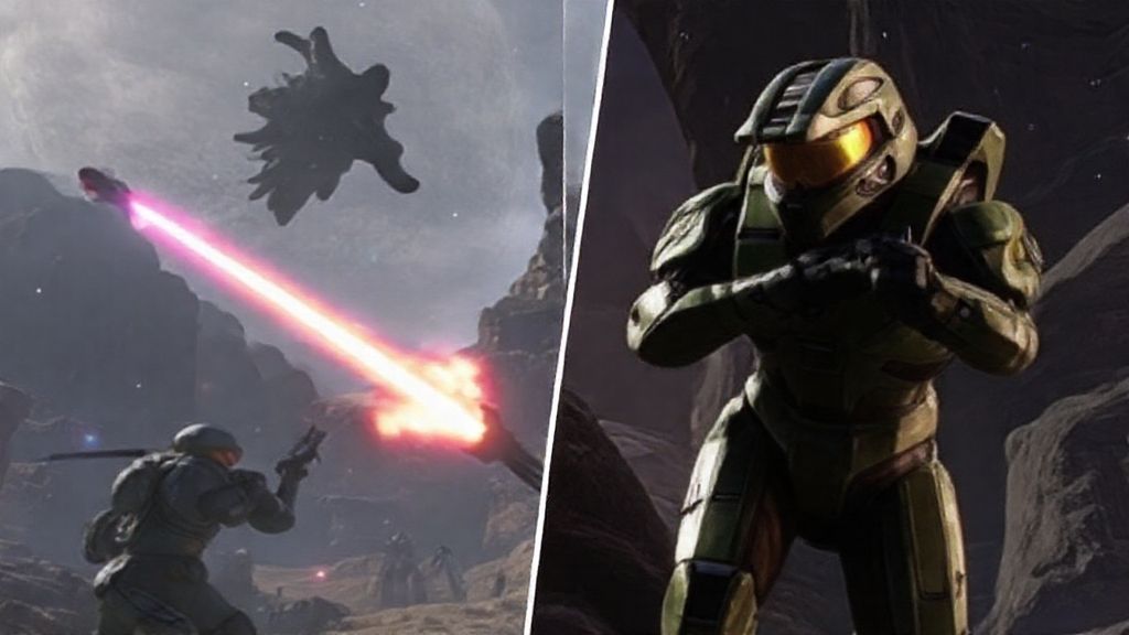 【重磅爆料】《光环》三部曲或将全面重制！虚幻5引擎加持，《光环2》《光环3》重制版蓄势待发