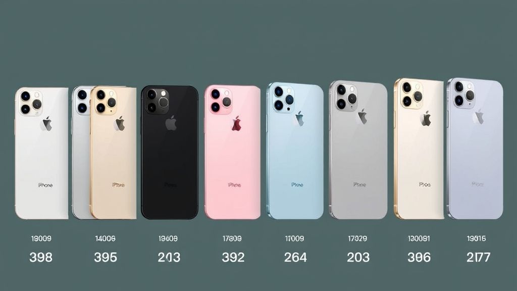 iPhone全系进化史：18年24代机型的技术革命